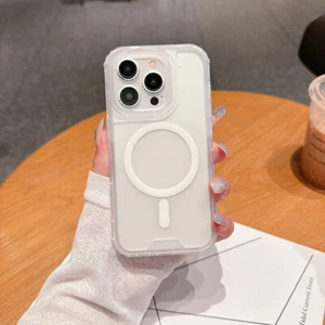 For iPhone 17 Pro Max 16 15 14 13 12 Magnetic Slim Case Ergonomic Rugged Cover - Picture 1 of 32