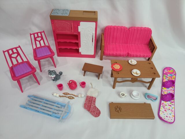 Casa da Barbie Glam + Boneca C 17 Acessorios Original Mattel