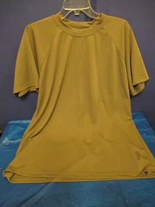 P21) Dri-Duke Moisture Control Compression T Shirt Mens XL Army Green T - Picture 1 of 4