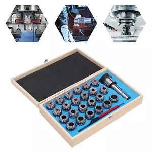 4-26mm ER40 MK4 Spannzangenfutter Set Spannzwinge Fräsmaschine Arbeitsablauf - Bild 1 von 16