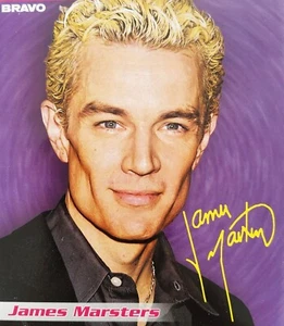JAMES MARSTERS - Autogrammkarte 10x10cm - Buffy Star Foto Fan Sammlung Clippings - Picture 1 of 1