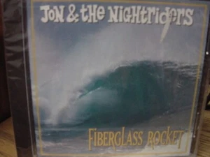 JON BLAIR & NIGHTRIDERS FIBERGLASS ROCKET RARE SURF INSTRUMENTALS 1996 RARE CD - Picture 1 of 1
