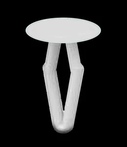 Remaches push-in para pulgar tapones de orificio de plástico orificio de .185", paneles de .039" - .216" (cantidad 6) - Imagen 1 de 7