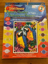 Paint By Number set never opened . toucans  by Craft House