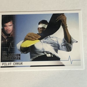 The Six Million Dollar Man Trading Card Lee Majors Richard Anderson #34