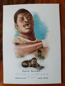 2006 Topps Allen & Ginter's Mini Leon Spinks #313 Rookie (Pro Boxer) MT+ - Picture 1 of 2