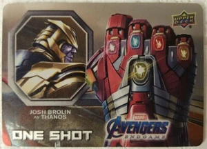 2020 Marvel Avengers Endgame & Captain Marvel - One Shot CARD #OS-3 Josh Brolin - Picture 1 of 2