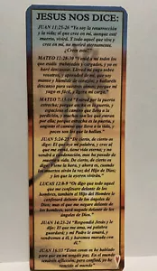 Paquete De 75 TRATADOS CRISTIANO PARA EVANGELIZAR Versículos De La Santa Biblia - Foto 1 di 7