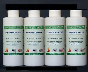 Sucralose lIquid (0-Cal ) 16 oz x 4 bottles - Picture 1 of 1