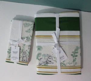 Williams Sonoma - Neu Gartengitter 70" x 108" Tischdecke mit passenden Servietten - Bild 1 von 8