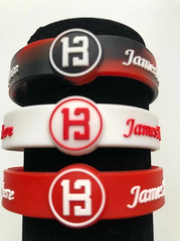James Harden  Basketball Bracelet Silicone adjustable Wristband Rubber Cover