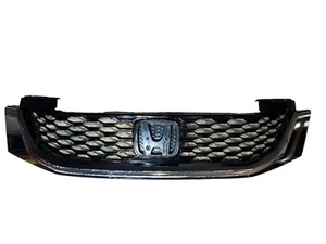 Honda Civic 2013 2014 2015 4 puertas parrilla delantera fabricante de equipos originales AW67551 con grietas, arañazos - Imagen 1 de 18