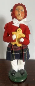 Byers Choice LTD The Carolers 1996 Mädchen mit Lebkuchenmann signiert 71/100 - Bild 1 von 7