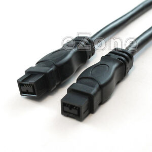 6 Ft High Performance IEEE 1394-b Firewire 800 9-pin to 9 pin Cable - 800Mbps