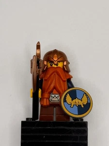 LEGO Castle Fantasy Era Zwerg mit Kupferhelm Minifigur (cas431) - Bild 1 von 2