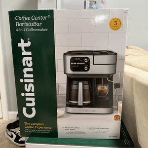 Cuisinart SS-4N1NAS 4-in-1 Coffee Maker / Espresso Barista + Grind / NEW / USA - Picture 1 of 3