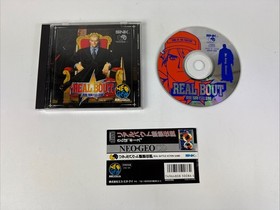 Real Bout Garou Densetsu SNK Neo Geo CD Japanese Good Condition CIB US SELLER