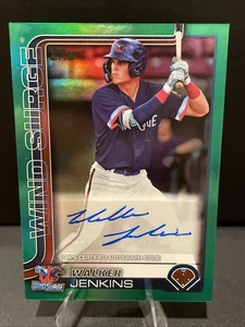Walker Jenkins GREEN FOIL AUTO /99 #PD-54 2025 Topps Pro Debut Twins Wind Surge - Picture 1 of 4