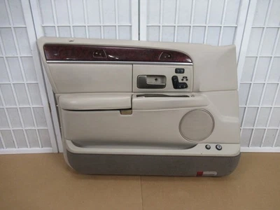 03-08 Lincoln Town Car LIGHT PARCHMENT Left Front Interior Door Panel Trim OEM Foto 1 de 4