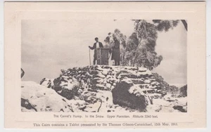VICTORIA: Upper Macedon Camel's Hump  Cairn, postcard, pub Woods (Macedon) 1913 - Picture 1 of 2