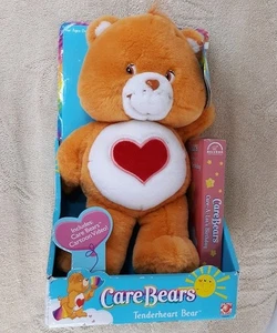 Peluche vintage NRFB TENDERHEART Care Bears Play Along 2002 NUEVO con cinta VHS sellada - Imagen 1 de 8
