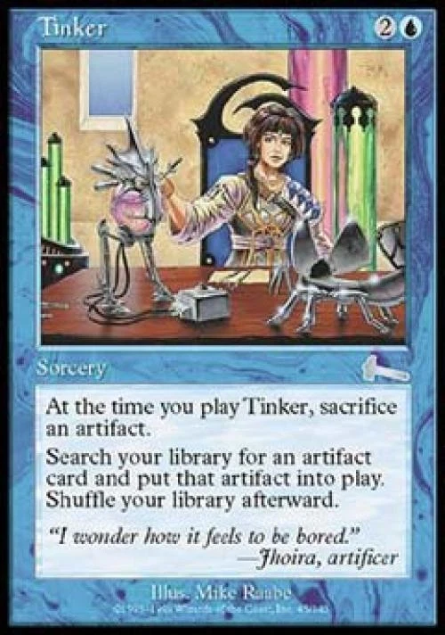 MTG English Tinker NM Normal Urza's Legacy - Image 1 of 1