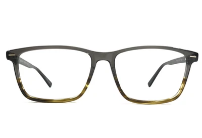 Monturas de gafas Perry Ellis PE394-2 gris amarillo rectángulo borde completo 55-16-145 Foto 1 de 4