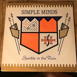 SIMPLE MINDS SPARKLE IN THE RAIN VIRGIN V2300 NEW WAVE ALTERNATIVE INNER LP OG - Picture 1 of 4