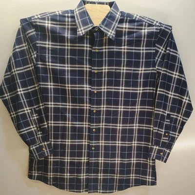 Camisa de Vestir JOS A BANK Para Hombre GRANDE Azul Colección Viajero Abotonada Manga Larga Foto 1 de 4