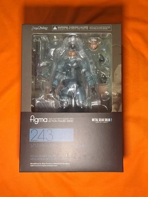 Auténtico Max Factory Figma Solid Snake Metal Gear Solid 2 Ver. Lanzamiento 2015 Foto 1 de 4