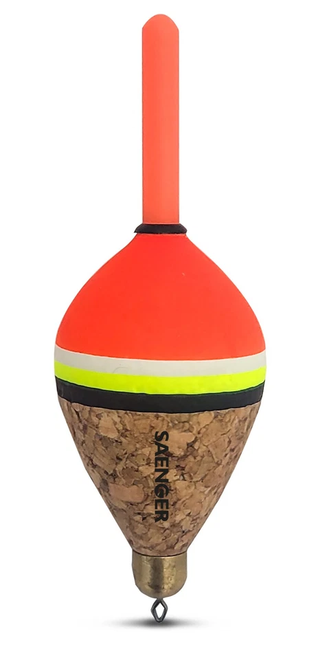 Saenger passante boe posa in sughero pre-piombo galleggiante posa sughero posa continua - Immagine 1 di 1