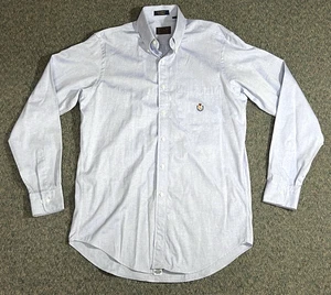 Vintage Chaps Ralph Lauren Button Down Shirt Men's 15.5 (34/35) Blue Chambray - Picture 1 of 16