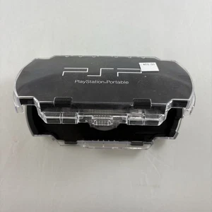 OEM Sony PSP Hard Shell Travel Carrying Clear Case - Foto 1 di 3