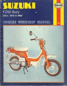 SUZUKI FZ50 SUZY,HAYNES OWNERS WORKSHOP MANUAL 1978-1980 - Picture 1 of 1