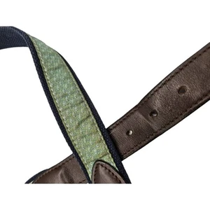 Vineyard Vines Boys Belt Light Green Whales Leather Metal Buckle Size 26” - Picture 1 of 4