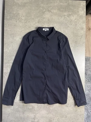 Jil Sander Womens Long Sleeve Black Shirt Blouse Size 40 - Image 1 of 4