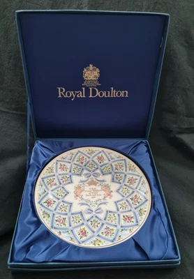 Royal DOULTON Royal Birth Celebration Plate - Prince William - Boxed Ltd Ed 1891 - Image 1 of 4