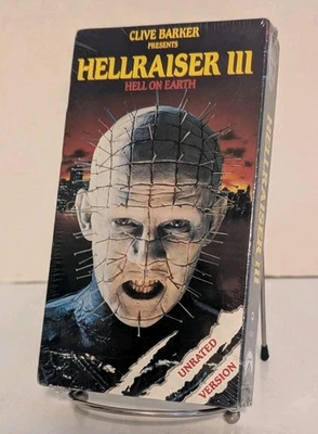 Hellraiser III: Hell On Earth VHS Unrated Version Horror NEW SEALED!!!  - Image 1 of 4