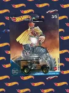 Hot Wheels DC Land Rover Defender 110 Hard Top Batman Robin 2022 - Picture 1 of 1