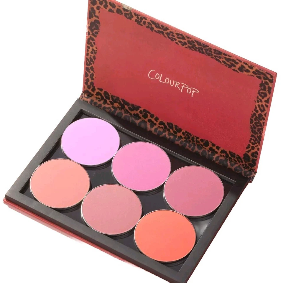 ColourPop Blush Cheek Palette Set 6 Shade DISCONTINUED Big Palette! - Image 1 of 1