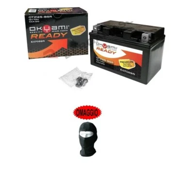 PER HONDA VTR F Fire Storm  1000 2002 BATTERIA OKYAMI GIA' PRONTA ALL'USO OTZ12 - Image 1 of 2