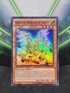 Yugioh Hieratic Dragon of Gebeb GAOV-EN019 Super Rare 1st Edition NM - Picture 1 of 2