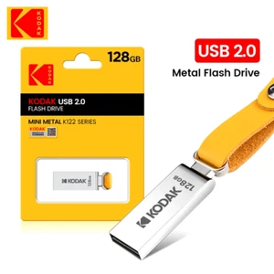128GB Original KODAK USB 2.0 Pen Drive 128GB Metal Flash Drive Memory k122 - Picture 1 of 10