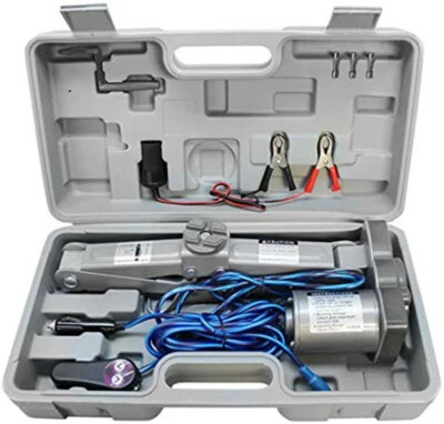 1 Ton Electric Scissor 12v Auto Car Jack Lift - 2200lb Shop Equipment - Image 1 of 2