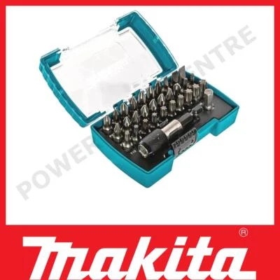 Makita D-74762 32 Piece Screwdriver Drill Bit Set Quick Release Magnetic Holder - Image 1 of 4
