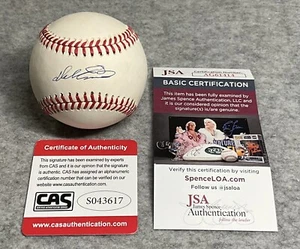 Del Ennis and Richie Ashburn Signed NL Baseball - Picture 1 of 9