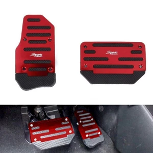 2x Universal Non-Slip Automatic Gas Brake Foot Pedal Pad Cover Car Accessories - Picture 1 of 14