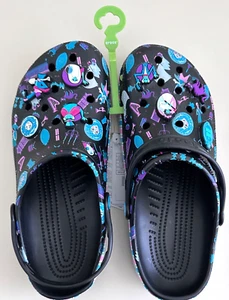 BNWT Disney Parks The Haunted Mansion Glow in the Dark Crocs Sz M10/W12 Clogs - Picture 1 of 1