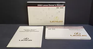 Lexus RX 300 2002 manual manual del dueño, manual del dueño de Lexus con estuche. #LX-16 - Imagen 1 de 6