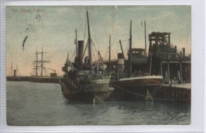 (KLj6500) The Quay, AMBLE, Northumberland 1905, barcos de pesca y barcos altos - Imagen 1 de 4